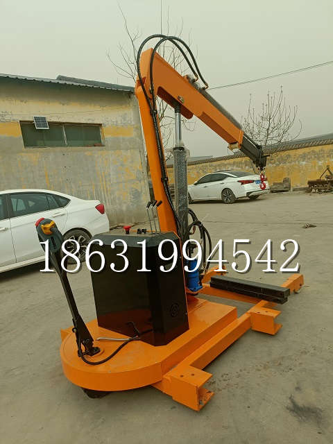 平镇区自卸车厢随车吊 自制轮式四不像起重机 四驱平板吊 5吨 贵盛