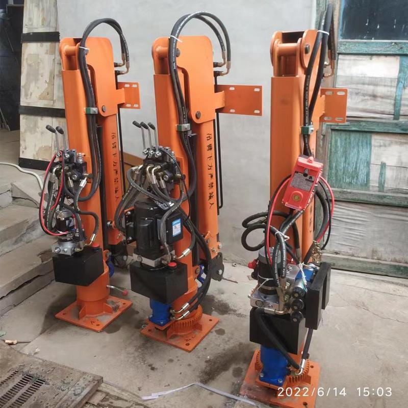 平镇区重汽蓝牌随车吊 3.2吨 国六动力强 液压驱动 农用自卸起重机